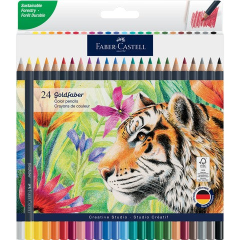 Faber Castell Goldfaber Basic Colored Pencil Sets