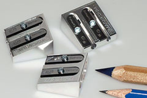 Kum USA Magnesium Wedge Two Hole Sharpener