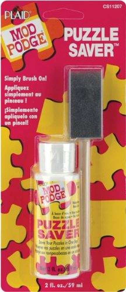 Plaid 2oz Puzzle Saver Mod Podge
