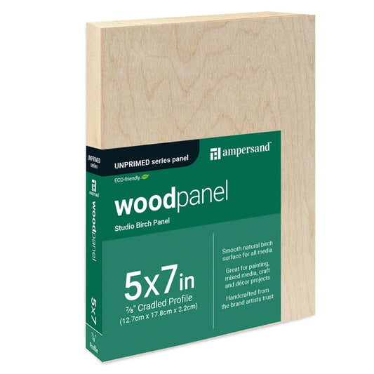 Ampersand Economy Cradled Birch Panels