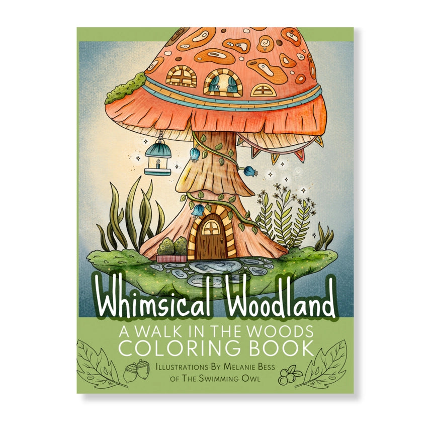 The Swimming Owl Coloring Books