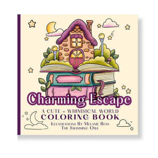 The Swimming Owl Coloring Books