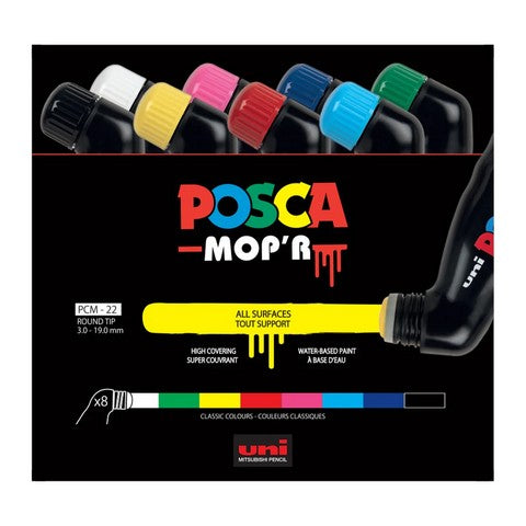 Posca 8-Color Paint Marker Sets