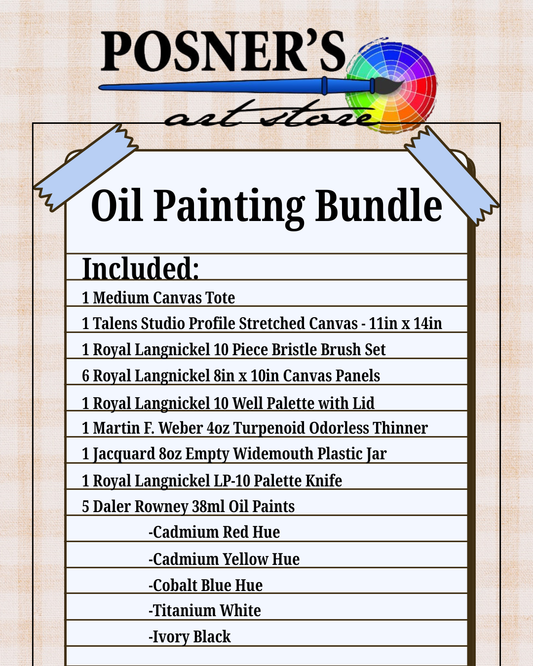 Posners Oil Painting Bundle