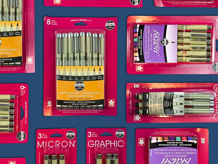 Sakura Pigma .7 Micron 12 Pen Black
