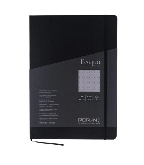 Fabriano Ecoqua Plus A4 Stitch Bound Notebooks