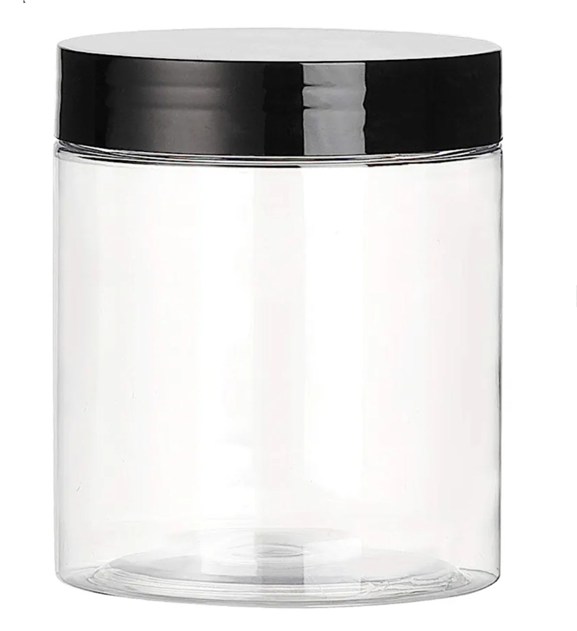Posners Art Store 8oz Plastic Jar with Lid