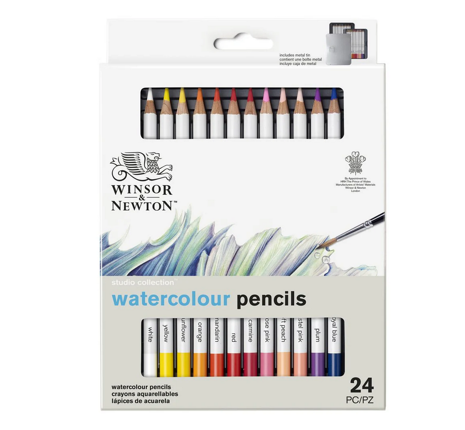 Winsor & Newton Studio Watercolour Pencil Sets