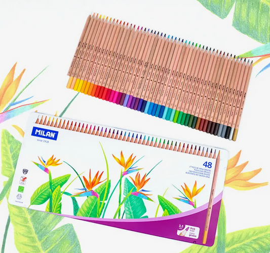 Milan Professional Colored Pencil Tin Sets