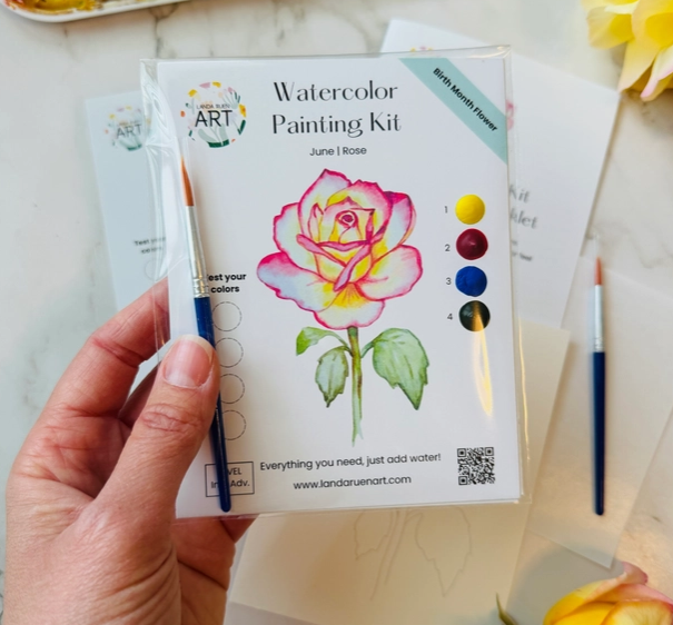 Landa Ruen Watercolor Painting Kits
