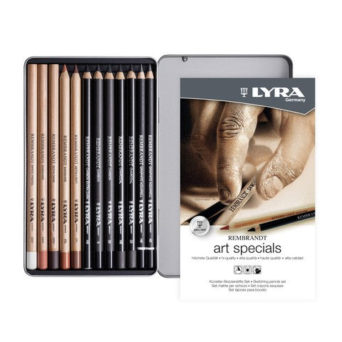 Lyra 12 Piece Rembrandt Art Specials Tin Box Set