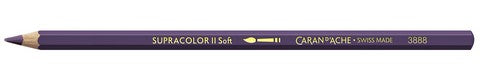 Caran D'Ache Supracolor Aquarelle Purple Colored Pencils