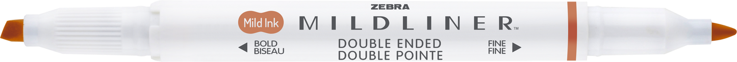 Zebra Mildliner Double-Ended Markers