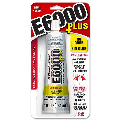 Eclectic 1.9oz Clear E6000 Plus