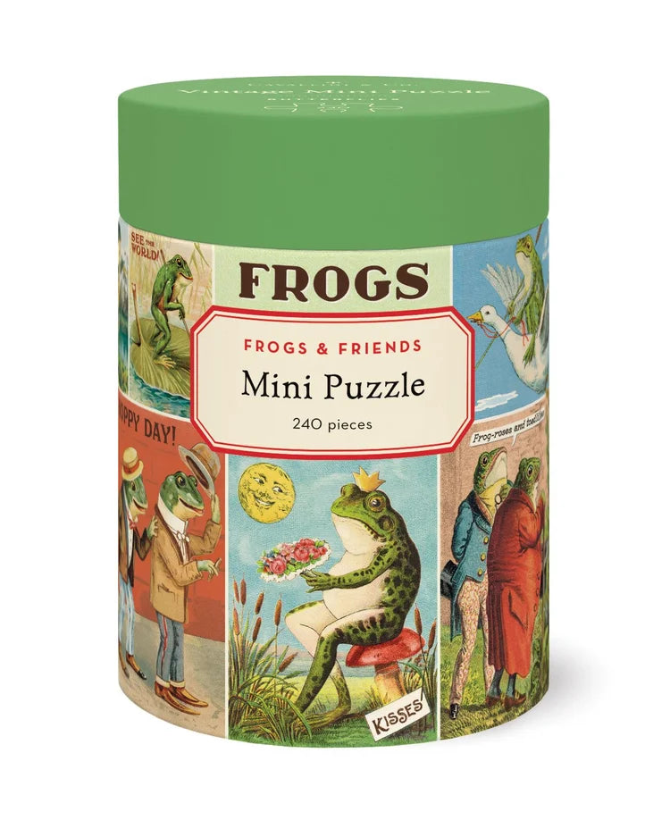 Cavallini & Co 240 Piece Vintage Inspired Mini Puzzles