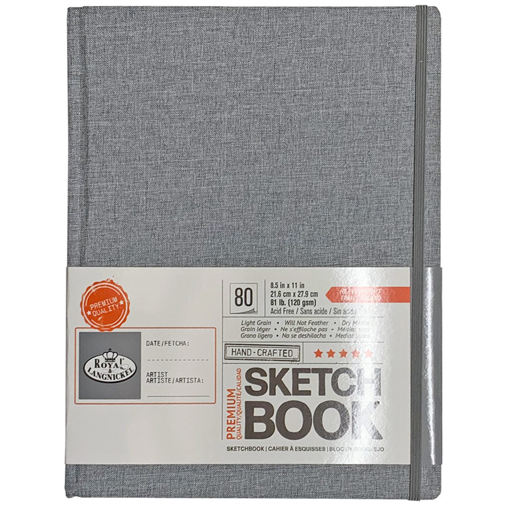 Royal Langnickel Grey Fabric Sketchbooks