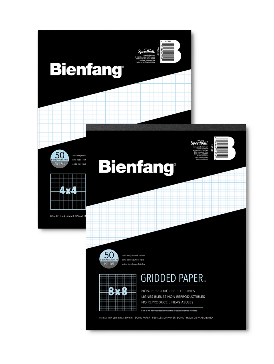Bienfang 11in x 17in Gridded Paper Pads
