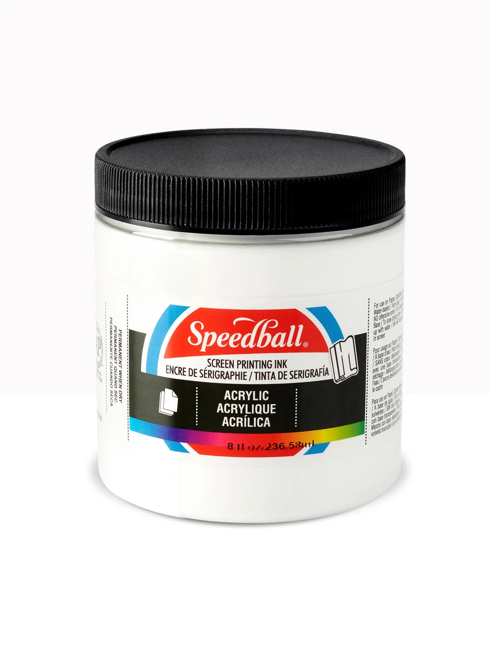 Speedball 8oz Permanent Acrylic Screen Printing Inks