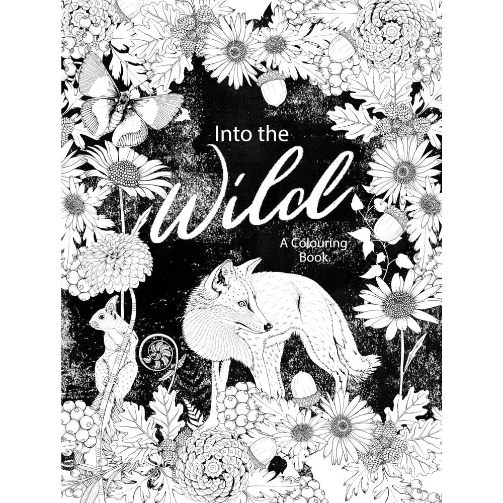 Chronicle Books Into the Wild Coloring Book