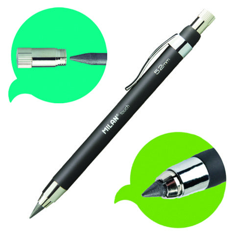 Milan 5.2mm Rubber Touch Lead Holder