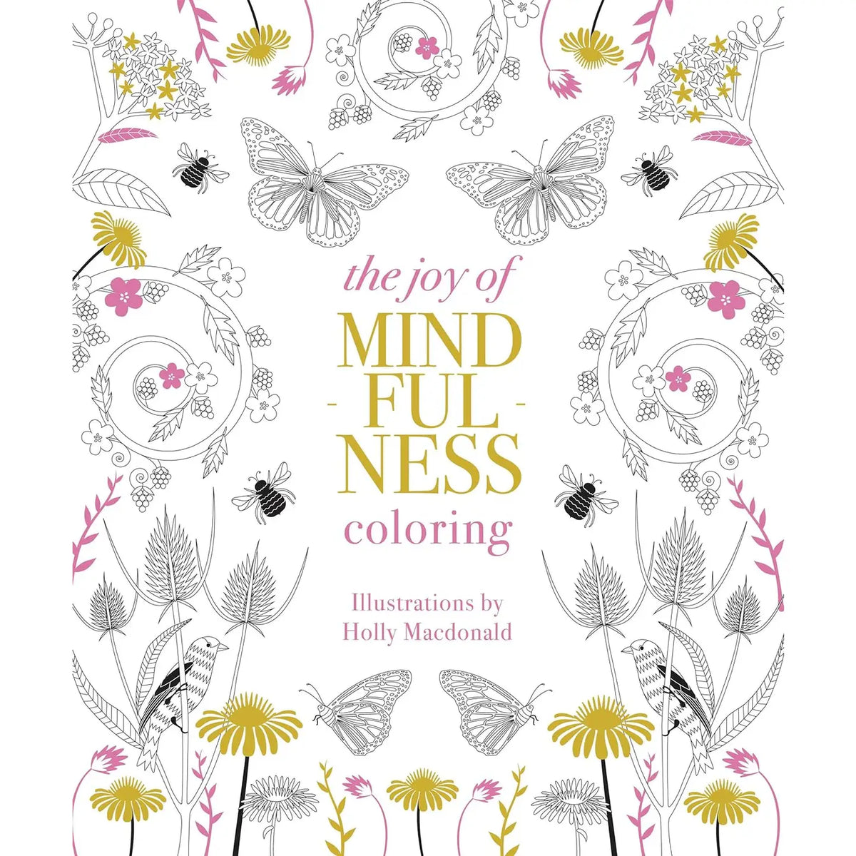Chronicle Books Joy of Mindfulness Coloring Book