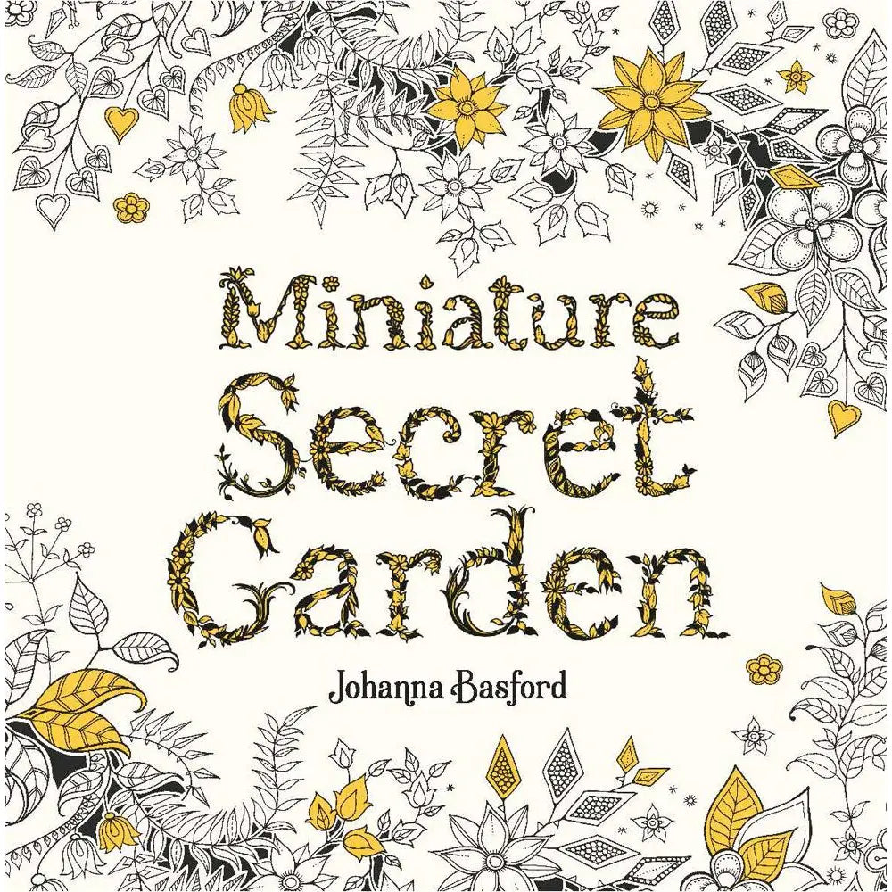 Chronicle Books Miniature Secret Garden Coloring Book