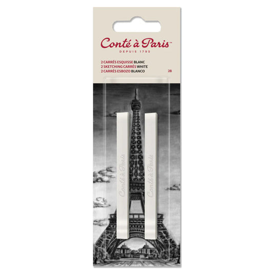 Conte Set of 2 Pierre Noire Sketch Carre Crayons
