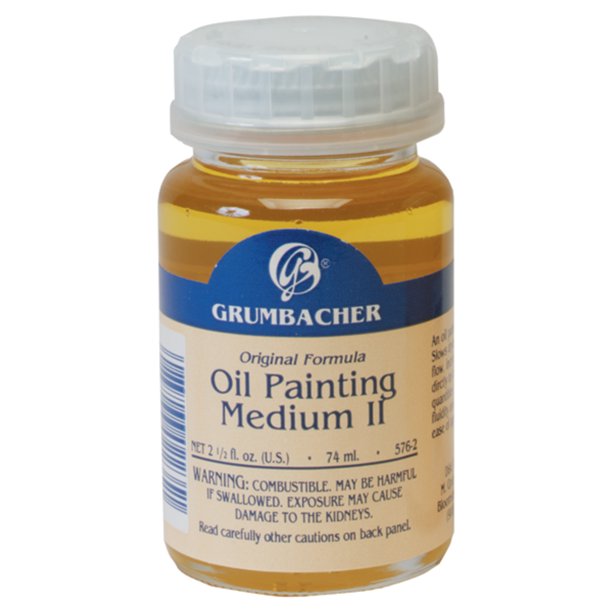 Grumbacher 2.5oz Slowdry Oil Painting Medium II
