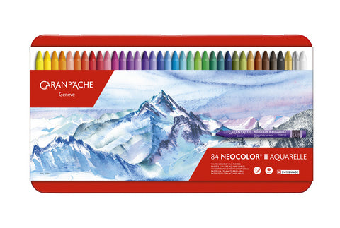 Caran D'Ache Classic Neocolor II Aquarelle Metal Box Sets