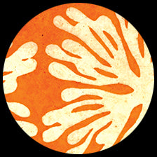 Graphic Products Orange/Natural Anemone Paper