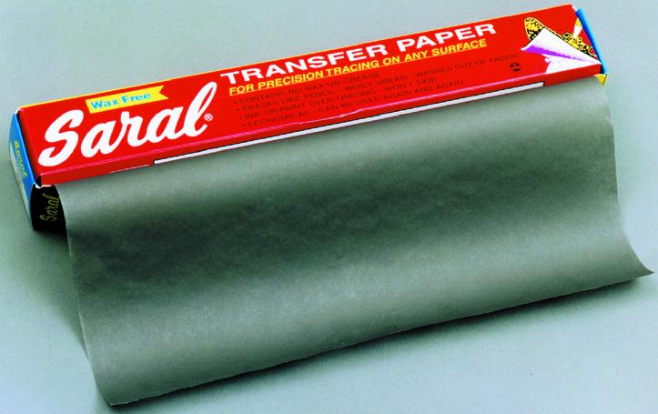 Saral 12in x 12ft Graphite Black Transfer Paper Rolls