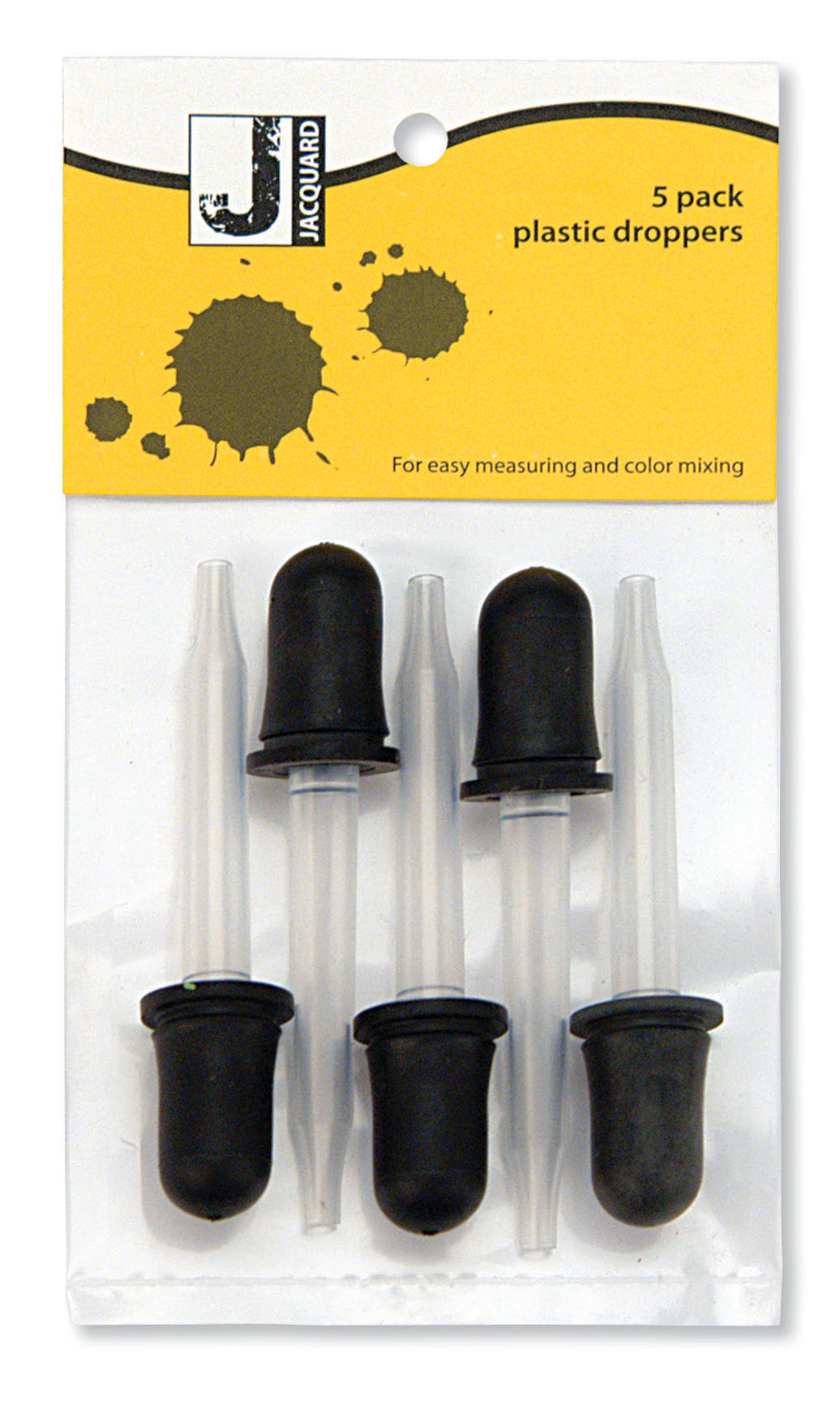 Jacquard 5 Pack Plastic Droppers