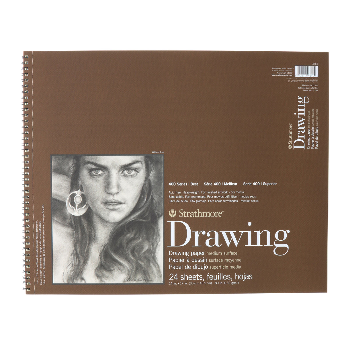 Drawing Pad Medium Surface 14x17 Posner's Art Store