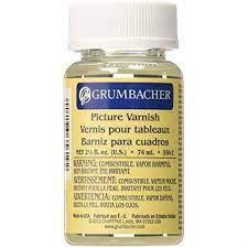 Grumbacher 2.5oz Picture Varnish