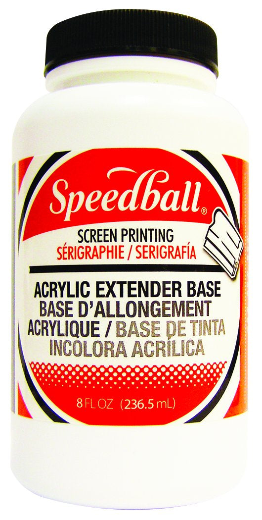 Speedball Permanent Acrylic Extender Base Jars