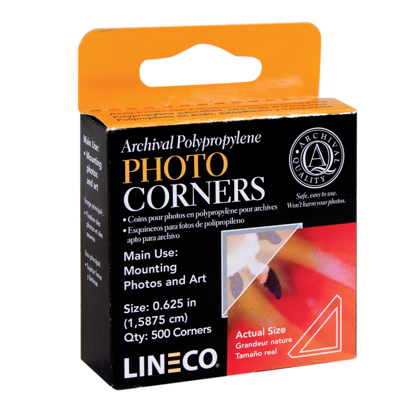 Lineco Clear Archival Mounting Corners