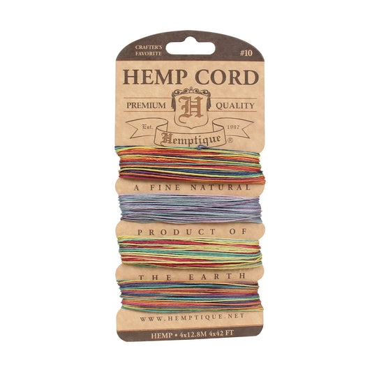 Hemptique 0.5mm Hemp Cord Cards