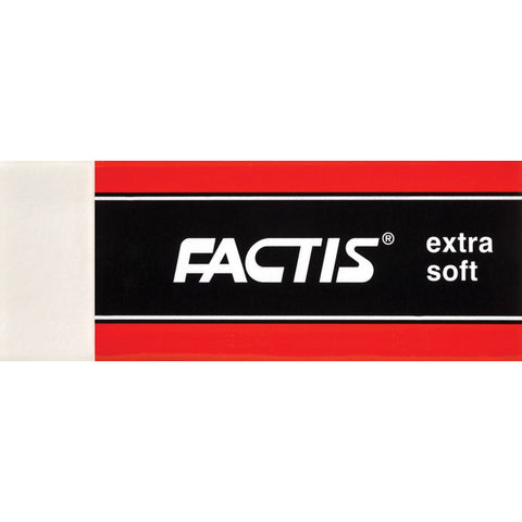 Factis Extra Soft White Vinyl Eraser