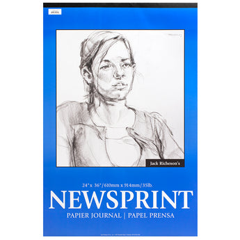 Jack Richeson 50 Sheets Rough Newsprint Pads