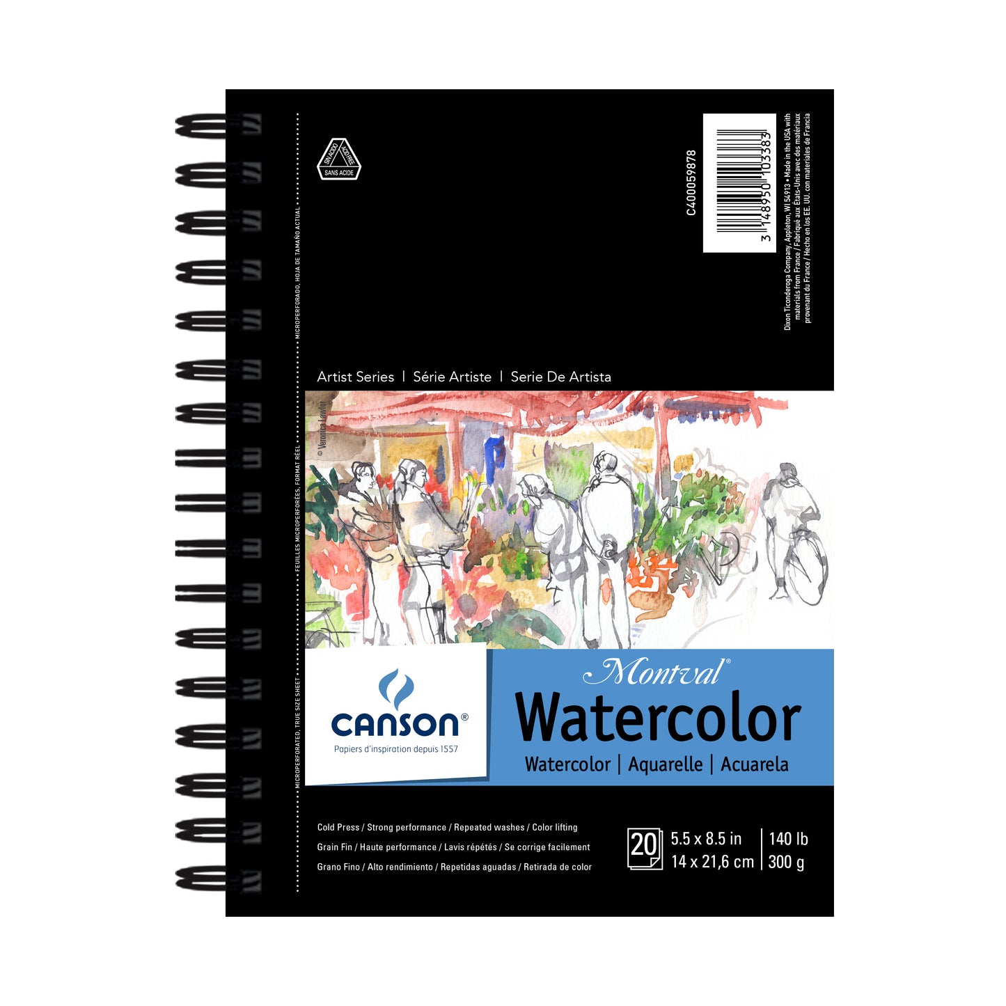 Canson Artist Series Montval Watercolor Pads