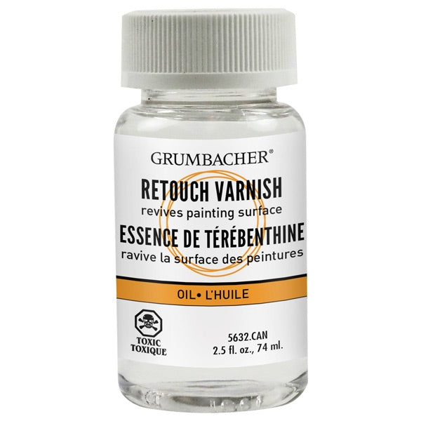 Grumbacher 2.5oz Retouch Varnish