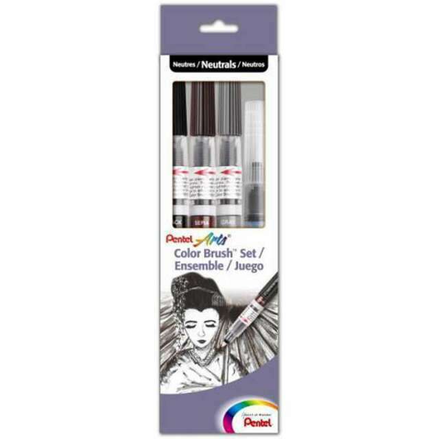 Pentel Color Brush Pen Set