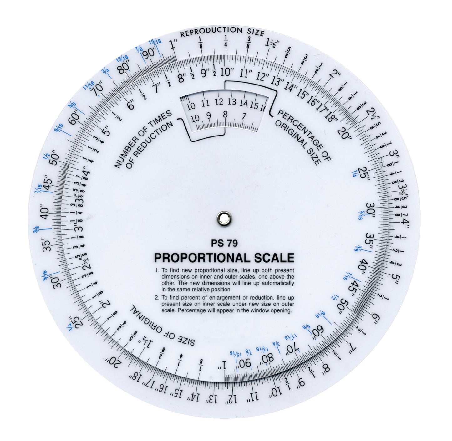 C-Thru Circular Proportional Scales