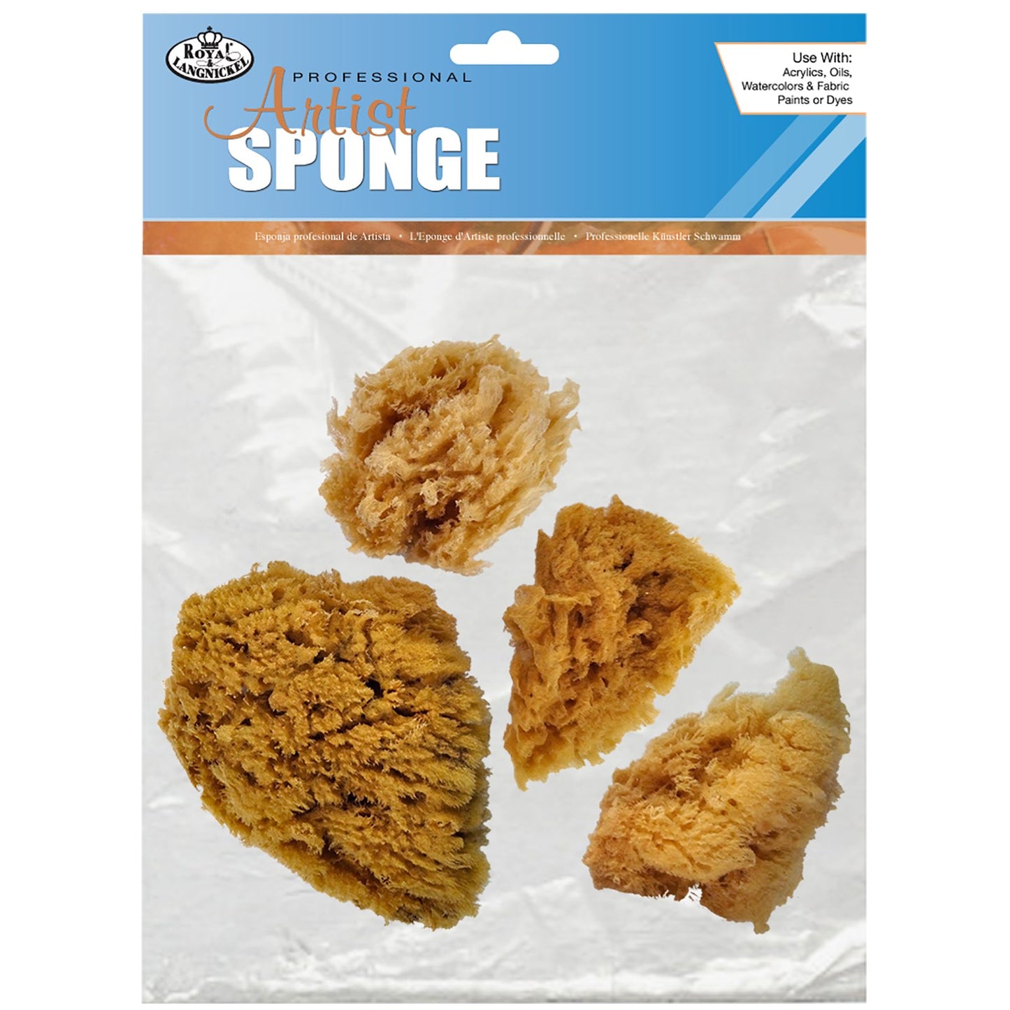 Royal Langnickel Yellow Artist Sponge Set