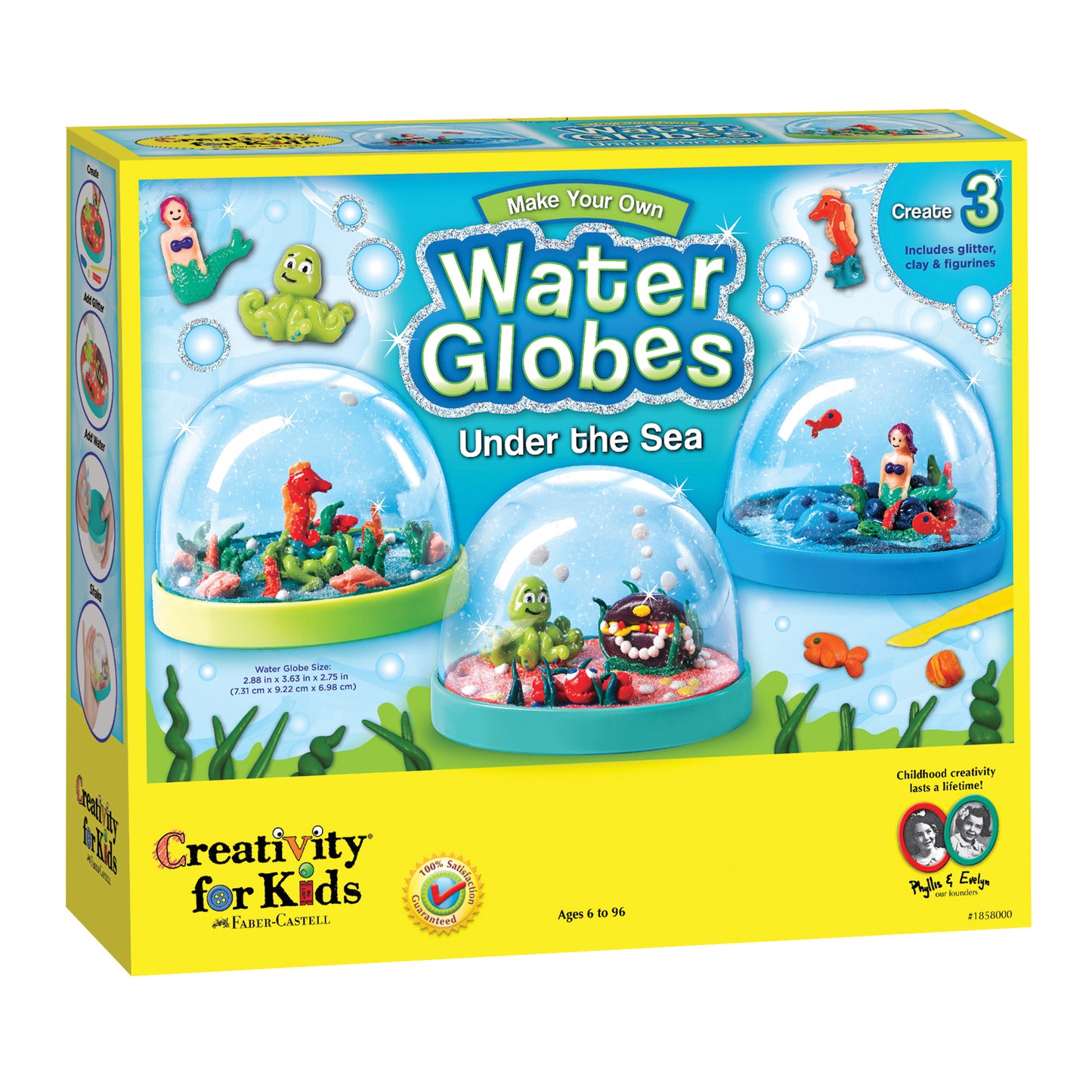 Creativity for Kids Make Your Own Water Globes Under the Sea Kit