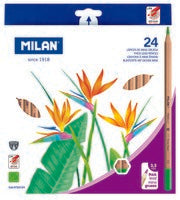 Milan Colored Pencil Professional Box Set 24 Colors