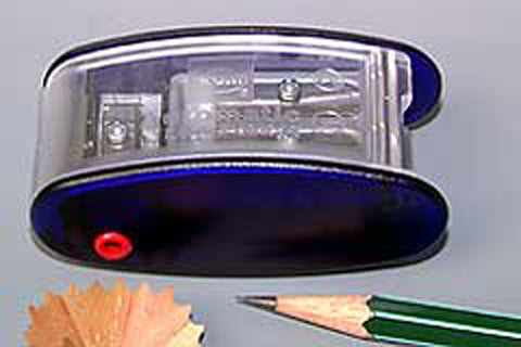 Kum USA Long Point Pencil Sharpener with 2mm and 3mm Pointer
