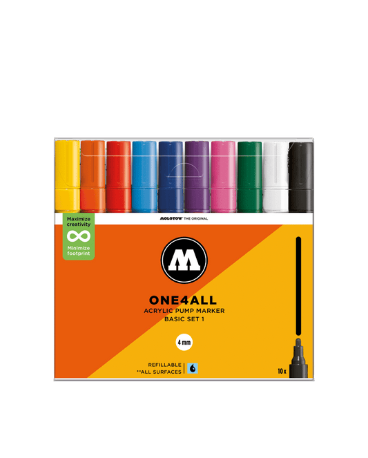 Molotow ONE4ALL Acrylic Paint Marker Sets