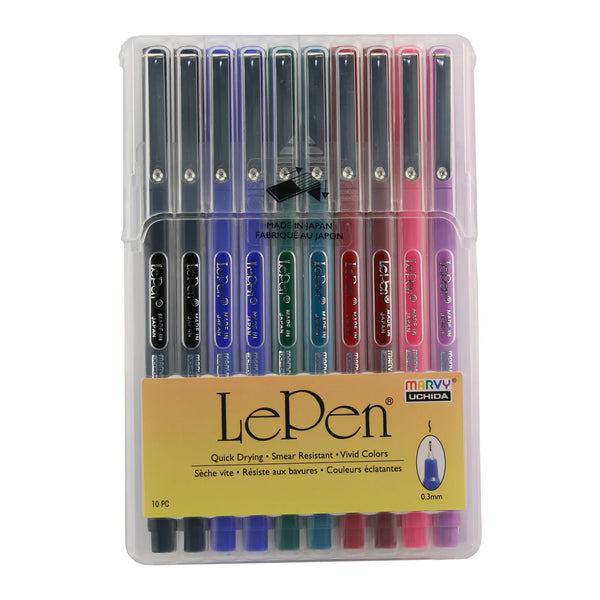 Uchida LePen 10 Piece Pen Sets