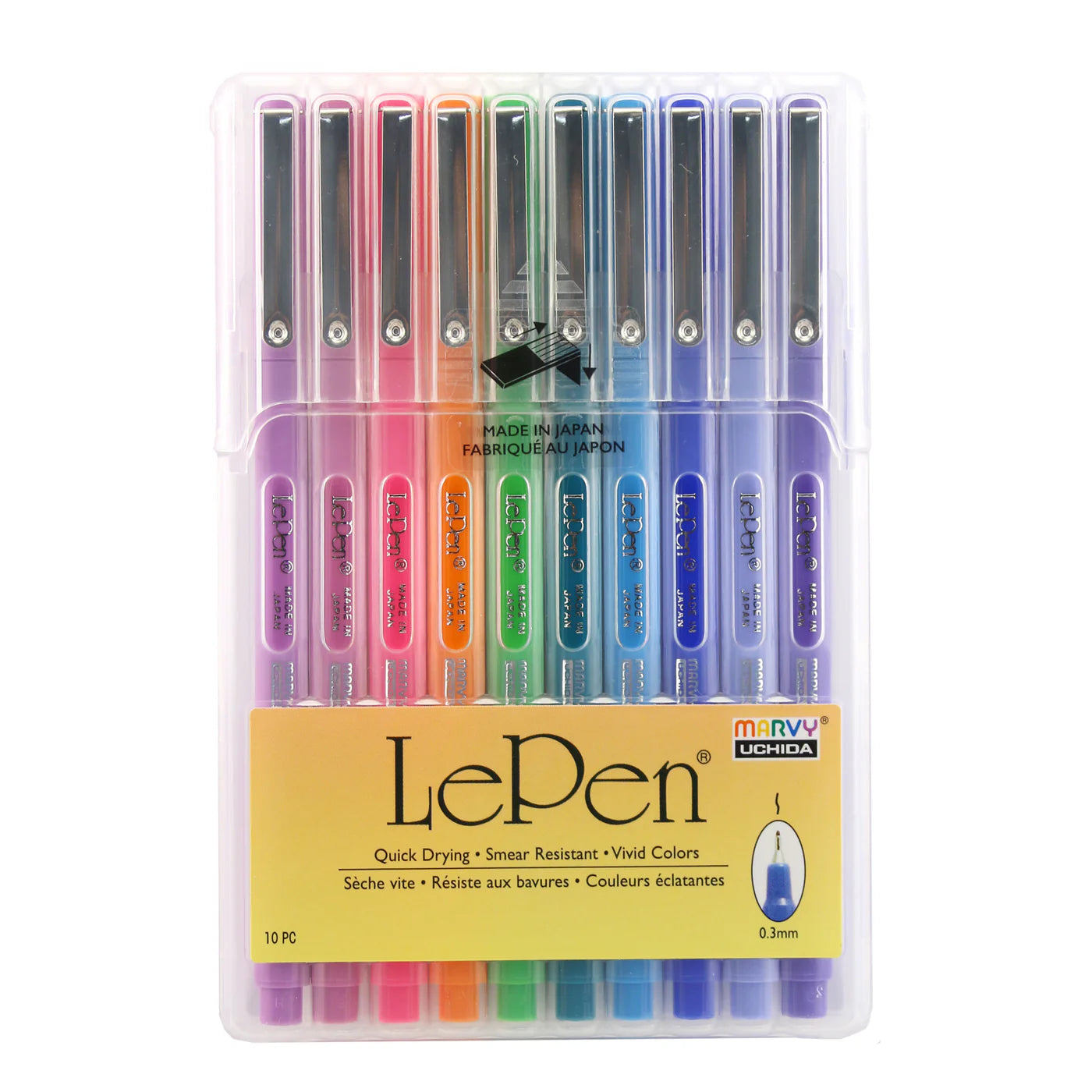 Uchida LePen 10 Piece Pen Sets